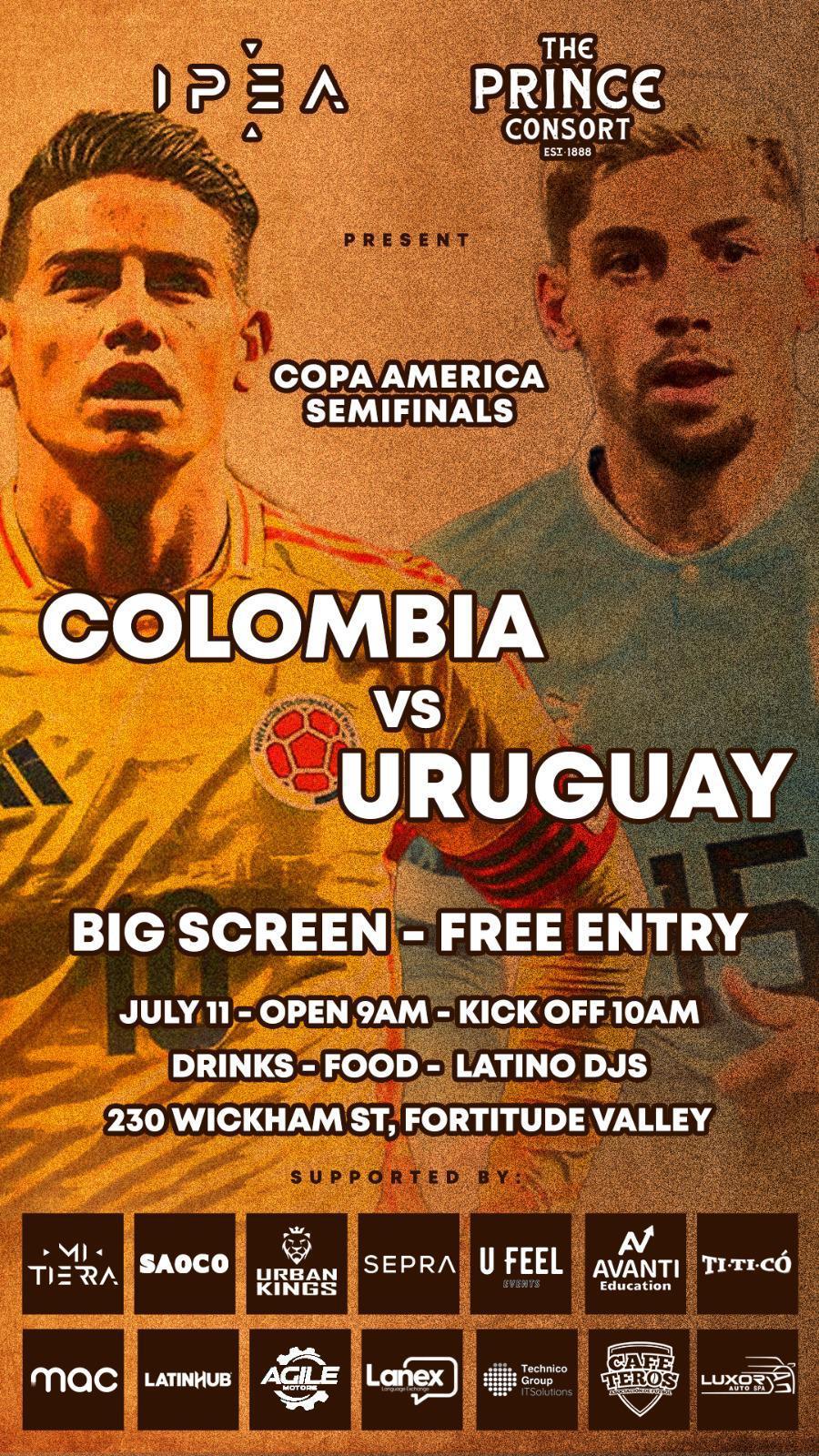 COLOMBIA VS URUGUAY